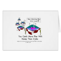 Honey Crabs and Flies Cards