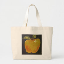 Honey Crisp Apple Tote Bag