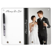 Honey-Do List for Honeymooners Wedding Photo Dry Erase Boards
