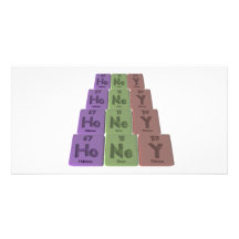 Honey-Ho-Ne-Y-Holmium-Neon-Yttrium.png Photo Card