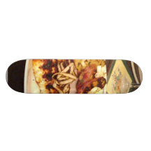 Honey Lime Grilled Swordfish And Garlic Potatos Wi Skateboard