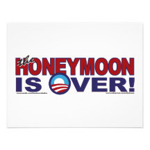 HONEY-MOON-IS-OVER PERSONALIZED INVITE