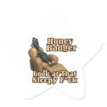 honey sleepy fuck censored star sticker