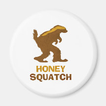Honey Squatch Fridge Magnets