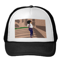 Honeybee Fro(digital) Mesh Hat