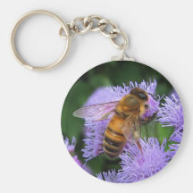 Honeybee Keychain