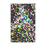Honeycomb Abstract Gallery Wrapped Canvas