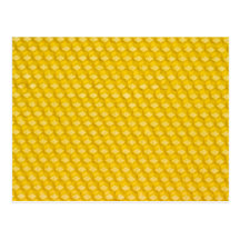 Honeycomb Background Gifts Template Postcards