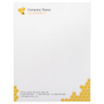 Honeycomb business letterhead