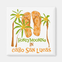 Honeymoon Cabo San Lucas Tshirts and Gifts Refrigerator Magnet