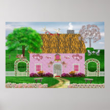 Honeymoon Cottage Print