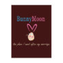 Honeymoon Rabbit Postcard