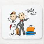 Honeymoon Time For The Bride And Groom Mousepad