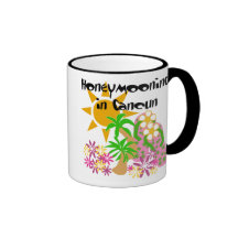 Honeymooning in Cancun Coffee Mug