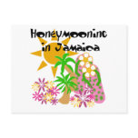 Honeymooning in Jamaica Post Card