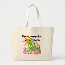 Honeymooning in Jamaica Tote Bags