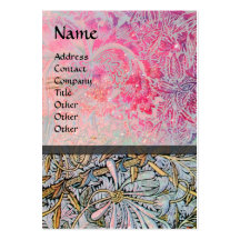 HONEYSUCKLE ,yellow,pink red white brown Business Cards