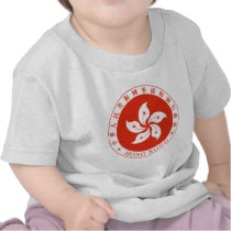 Hong Kong Emblem T Shirts