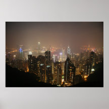 Hong Kong From Victoria Peak Posters