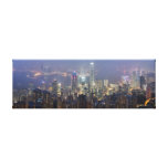 Hong Kong skyline canvas prints
