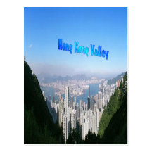 Hong Kong Valley, postcard