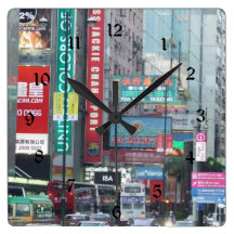 Hong Kong Wall Clock