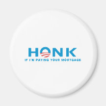 Honk Anti Obama Fridge Magnet