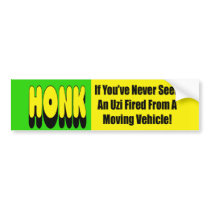 Honk Bumper Sticker