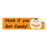 Honk if you got candy! Bumper Sticker