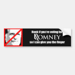 HONK IF YOU'RE VOTING FOR ROMNEY.png Bumper Stickers