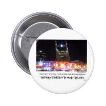 Honky Tonk Merch Pinback Button