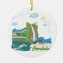 Honolulu Christmas Ornaments