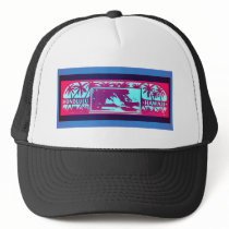 HONOLULU HAWAII TRUCKER HAT