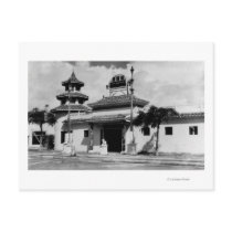 Honolulu, Hawaii - View of Lau Yee Chai Postcards