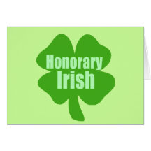Honorary Irish Card