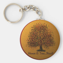 Honour A Tree Key Chains