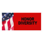 Honour Diversity Rack Card Template
