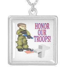 Honour Our Troops Pendant