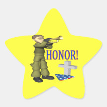 Honour Star Sticker