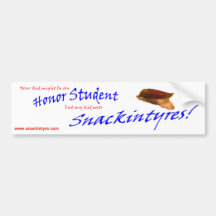 Honour Student Bumper Sticker
