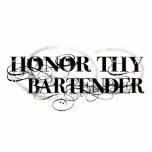 Honour Thy Bartender photo sculptures