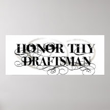 Honour Thy Draftsman Poster