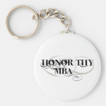 Honour Thy MBA Key Chain