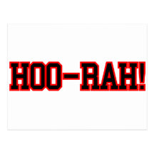 HOO RAH POSTCARD