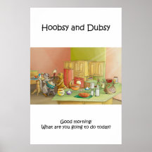 Hoobsy and Dubsy - Baking 1 - Poster