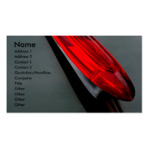 Hood Ornament Business Card
