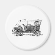 Hooded Phaeton Magnet