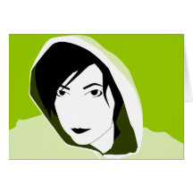 hooded stare cards
