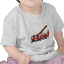 Hook and Ladder Fire Truck Infant T-Shirt