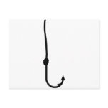 hook icon post card